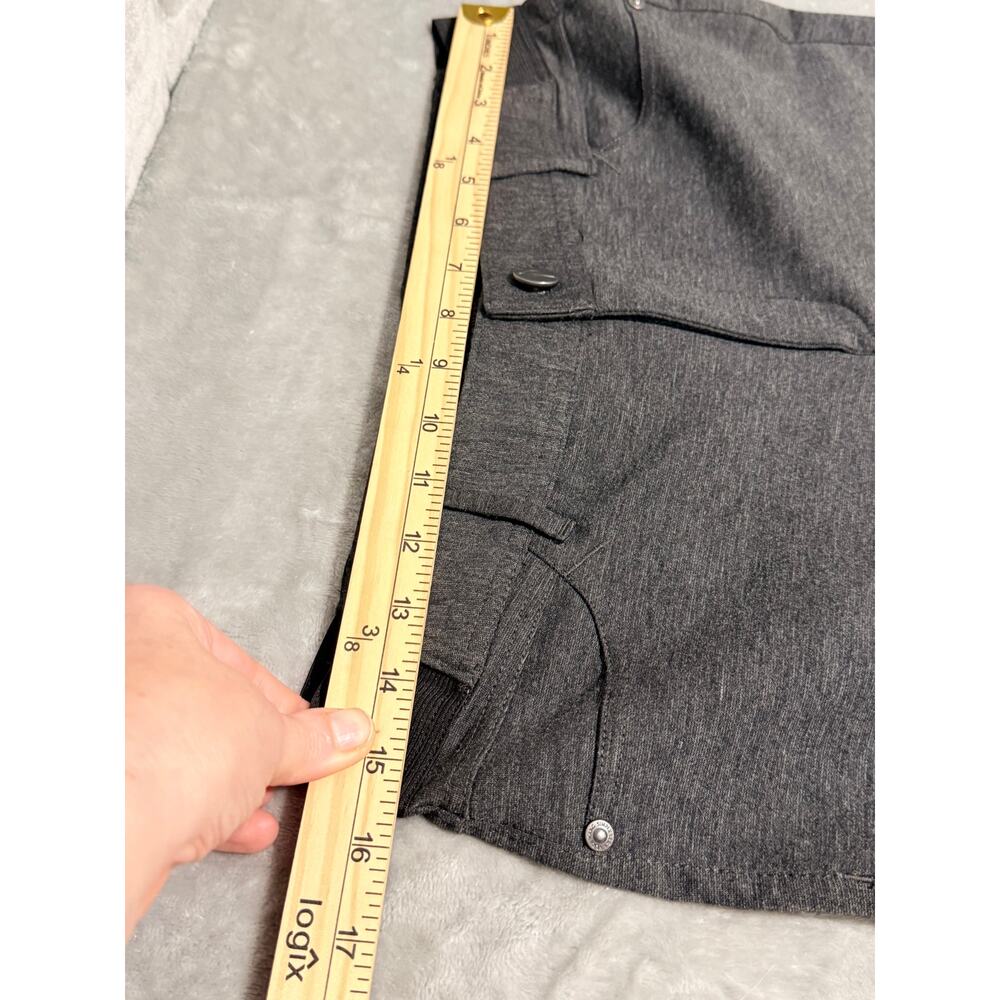 Simply Vera Vera Wang Gray Skinny Pants Size Medium Stretch - Picture 4 of 8
